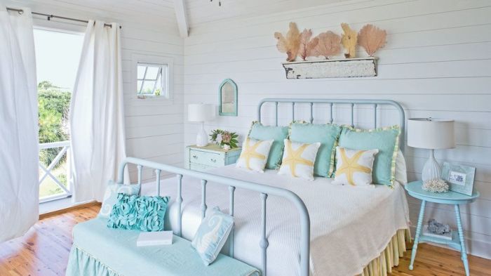 Beach house bedroom design ideas