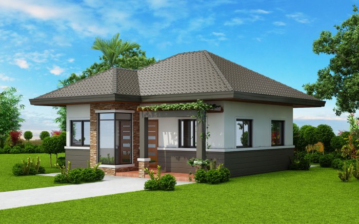 Small house 2 bedroom design