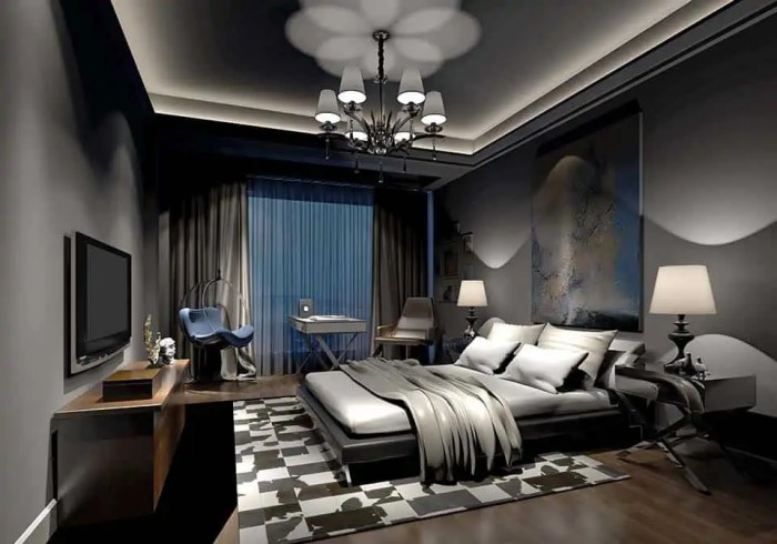 Modern luxury bedroom design