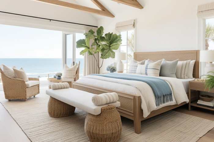 Beach house bedroom design ideas